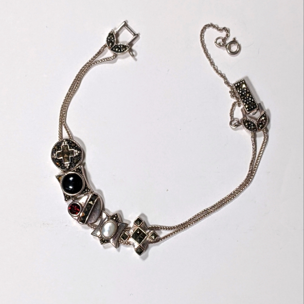 Silver Unlimited Sliding Charm 925 Bracelet